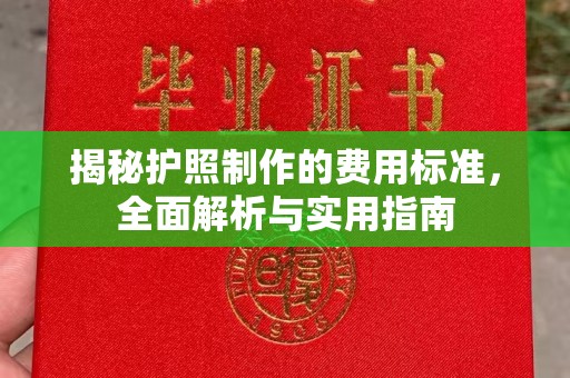 牟平揭秘护照制作的费用标准，全面解析与实用指南